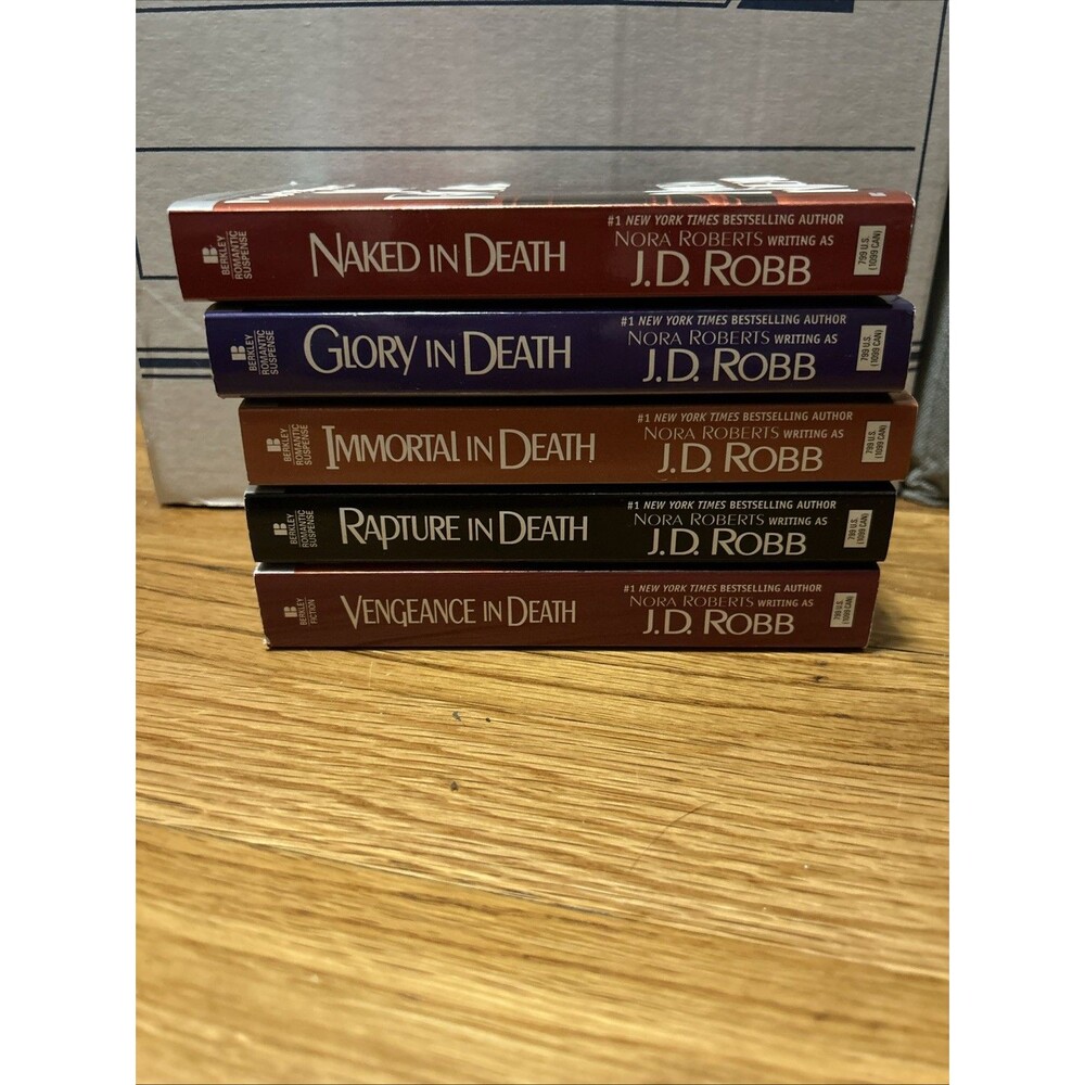 In Death Series by J.D. Robb - Lot of 5 Paperbacks